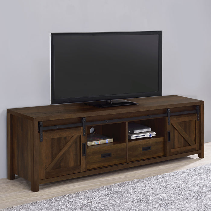 Madra Rectangular TV Console with 2 Sliding Doors - Just Furniture (PA) - Multi Location