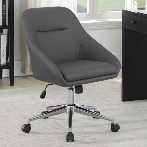Jackman Upholstered Office Chair with Casters - Just Furniture (PA) - Multi Location