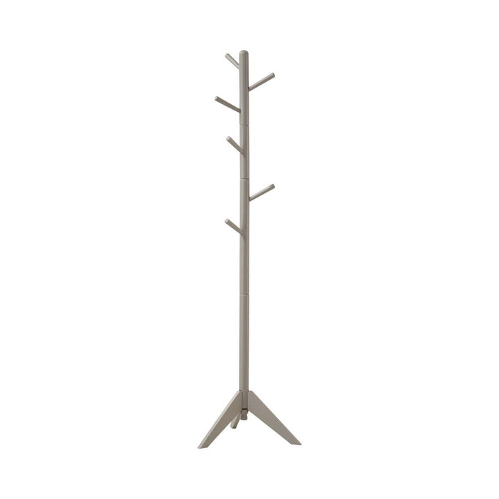 Devlin Coat Rack with 6 Hooks Grey - Just Furniture (PA) - Multi Location