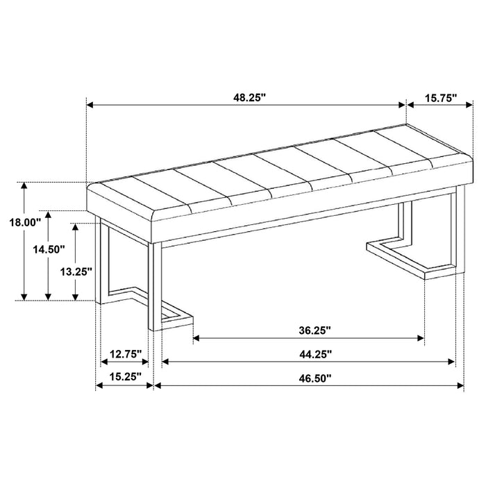 Mesa Bench - Just Furniture (PA) - Multi Location