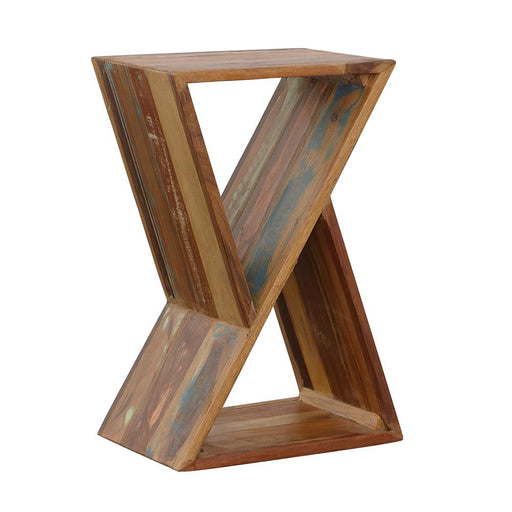 Lily Geometric Accent Table Natural - Just Furniture (PA) - Multi Location