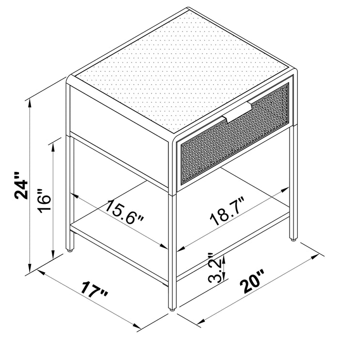 Amherst End & Side Table - Just Furniture (PA) - Multi Location
