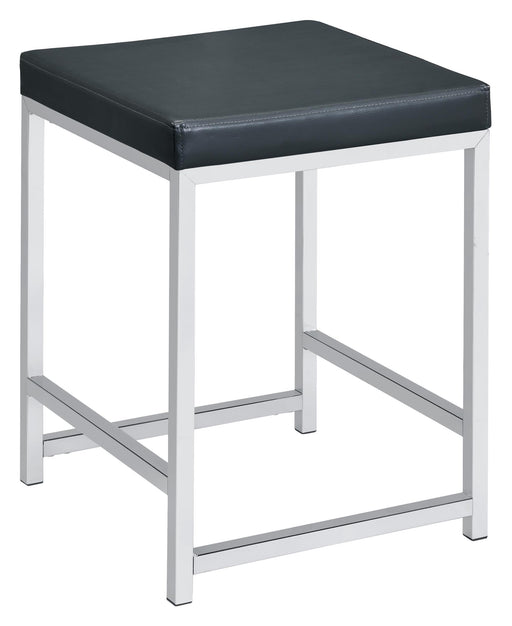 Afshan Upholstered Square Padded Cushion Vanity Stool - Just Furniture (PA) - Multi Location