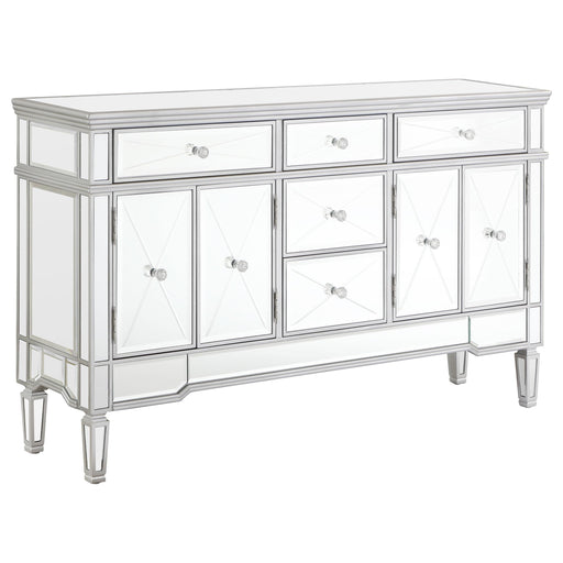 Duchess 5-drawer Accent Cabinet Silver - Just Furniture (PA) - Multi Location
