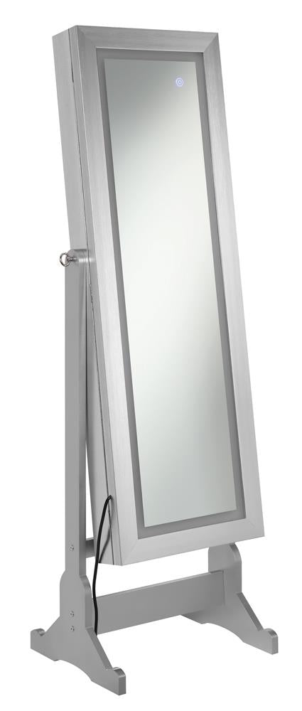 Moore Jewelry Cheval Mirror Silver - Just Furniture (PA) - Multi Location