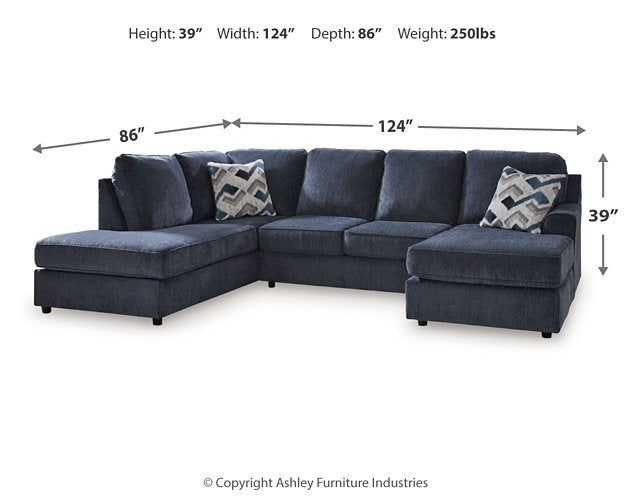 Albar Place Sectional - Just Furniture (PA) - Multi Location