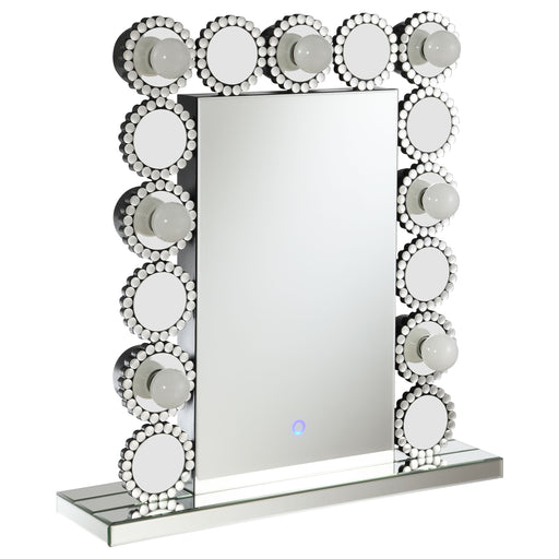 Aghes Rectangular Table Mirror with LED Lighting Mirror - Just Furniture (PA) - Multi Location
