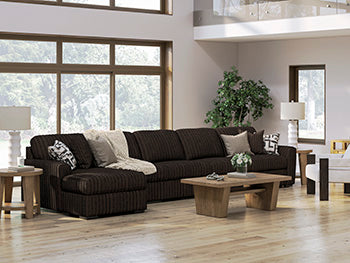 Midnight-Madness Sectional Sofa with Chaise - Just Furniture (PA) - Multi Location