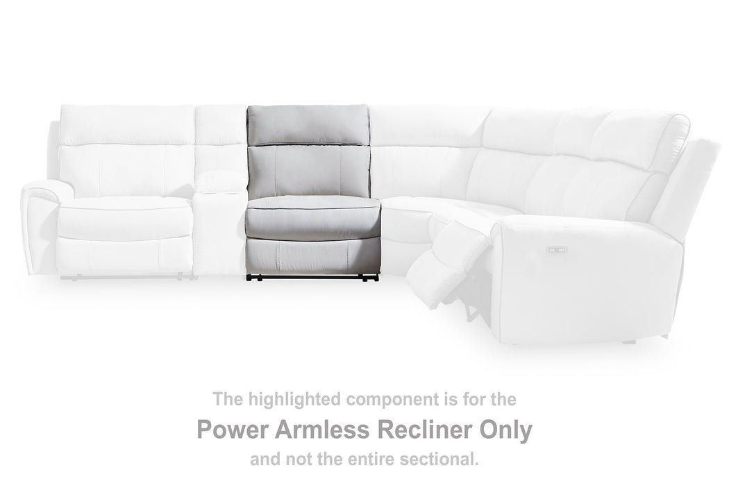 Social Pointe Reclining Sectional with Storage Console - Just Furniture (PA) - Multi Location