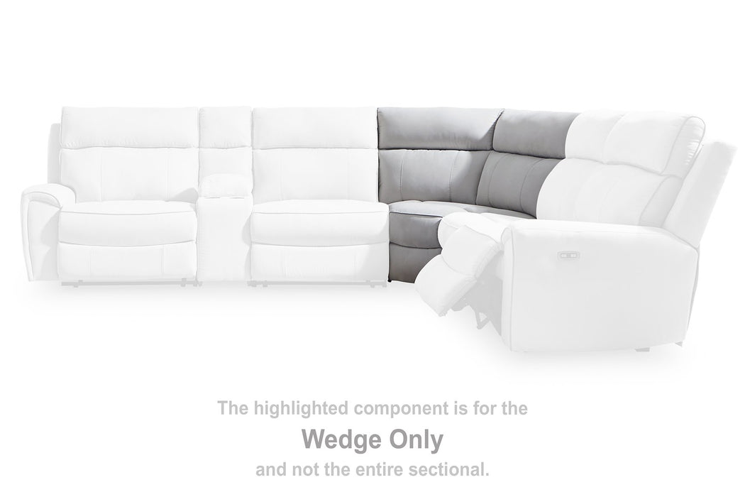 Social Pointe Reclining Sectional with Storage Console - Just Furniture (PA) - Multi Location