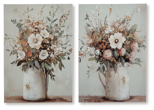Faisaldon Wall Art (Set of 2) - Just Furniture (PA) - Multi Location