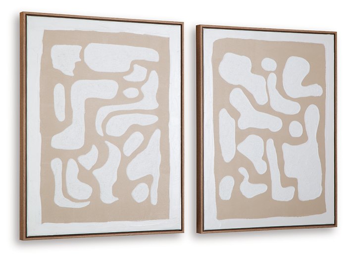 Waldett Wall Art (Set of 2) - Just Furniture (PA) - Multi Location