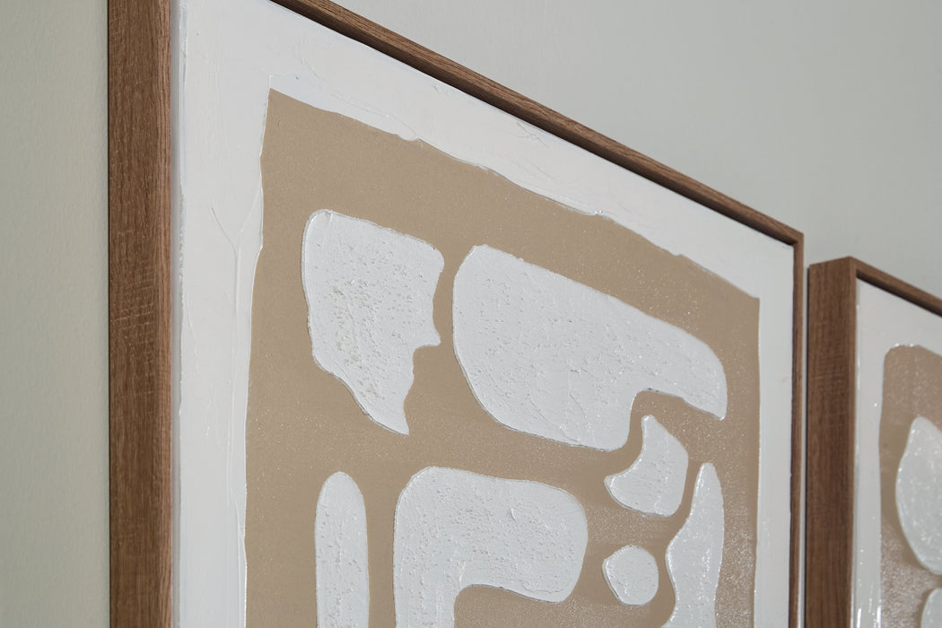 Waldett Wall Art (Set of 2) - Just Furniture (PA) - Multi Location