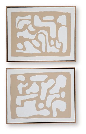 Waldett Wall Art (Set of 2) - Just Furniture (PA) - Multi Location