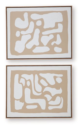 Waldett Wall Art (Set of 2) - Just Furniture (PA) - Multi Location