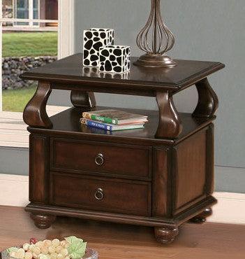 Acme Amado End Table in Espresso 80012 - Just Furniture (PA) - Multi Location