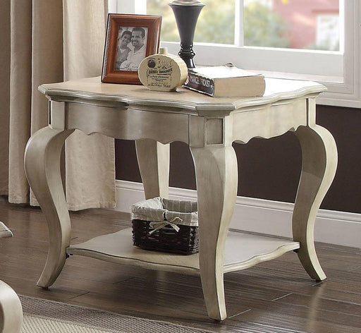 Acme Chelmsford End Table in Antique Taupe 86052 - Just Furniture (PA) - Multi Location
