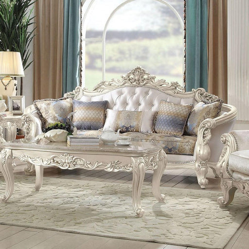 Acme Furniture Gorsedd Sofa in Antique White 52440 - Just Furniture (PA) - Multi Location
