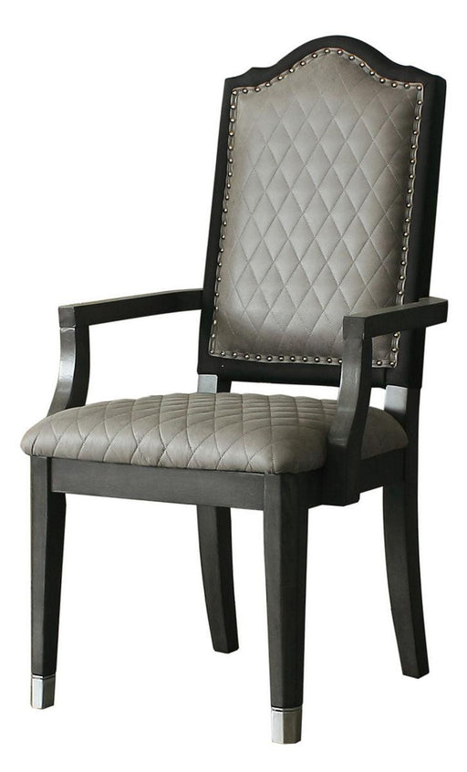 Acme Furniture House Beatrice Arm Chair in Charcoal (Set of 2) 68813 - Just Furniture (PA) - Multi Location
