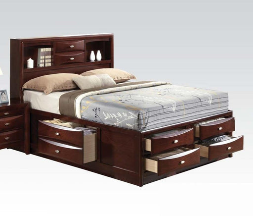 Acme Ireland Queen Storage Bed in Brown 21600Q - Just Furniture (PA) - Multi Location