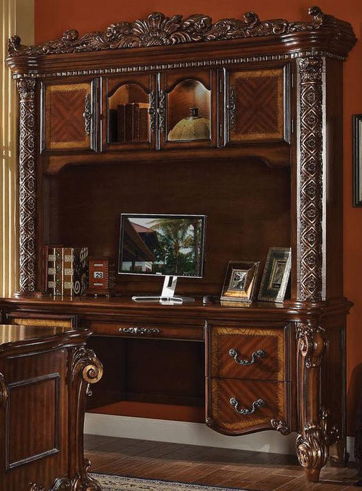 Acme Vendome Bookcase with Intricate Carving Design in Cherry 92128 - Just Furniture (PA) - Multi Location