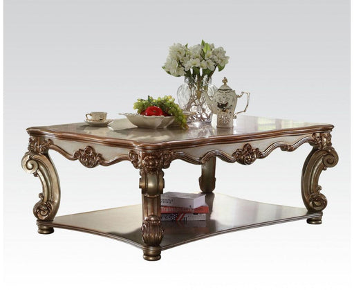 Acme Vendome Coffee Table in Gold Patina 83000 - Just Furniture (PA) - Multi Location
