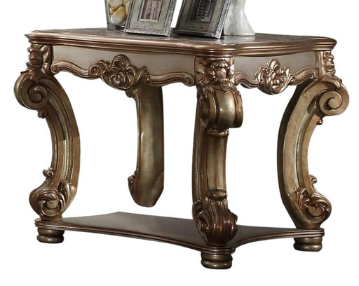 Acme Vendome End Table in Gold Patina 83121 - Just Furniture (PA) - Multi Location