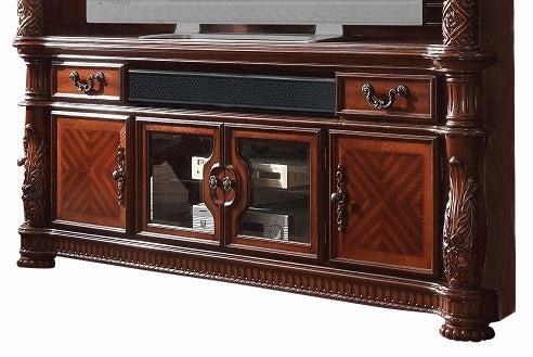 Acme Vendome TV Console in Cherry 91318 - Just Furniture (PA) - Multi Location