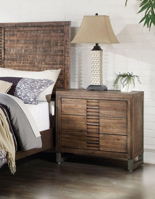 Andria Reclaimed Oak Nightstand - Just Furniture (PA) - Multi Location