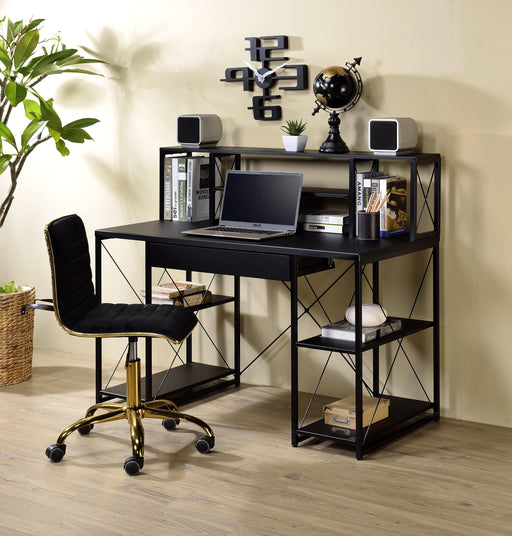 Amiel Black Desk - Just Furniture (PA) - Multi Location