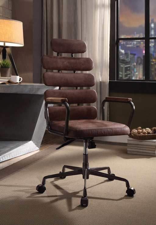 Calan Vintage Whiskey Top Grain Leather Office Chair - Just Furniture (PA) - Multi Location