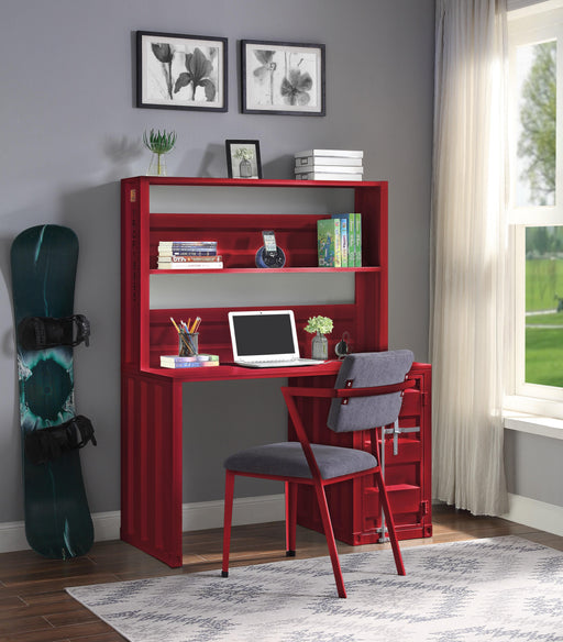 Cargo Red Desk & Hutch - Just Furniture (PA) - Multi Location