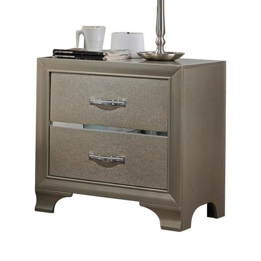 Carine Champagne Nightstand - Just Furniture (PA) - Multi Location