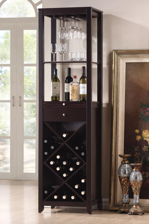 Casey Wenge Wine Cabinet - Just Furniture (PA) - Multi Location