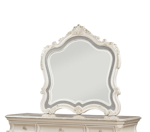 Chantelle Pearl White Mirror - Just Furniture (PA) - Multi Location