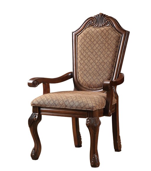 Chateau De Ville Fabric & Cherry Arm Chair - Just Furniture (PA) - Multi Location