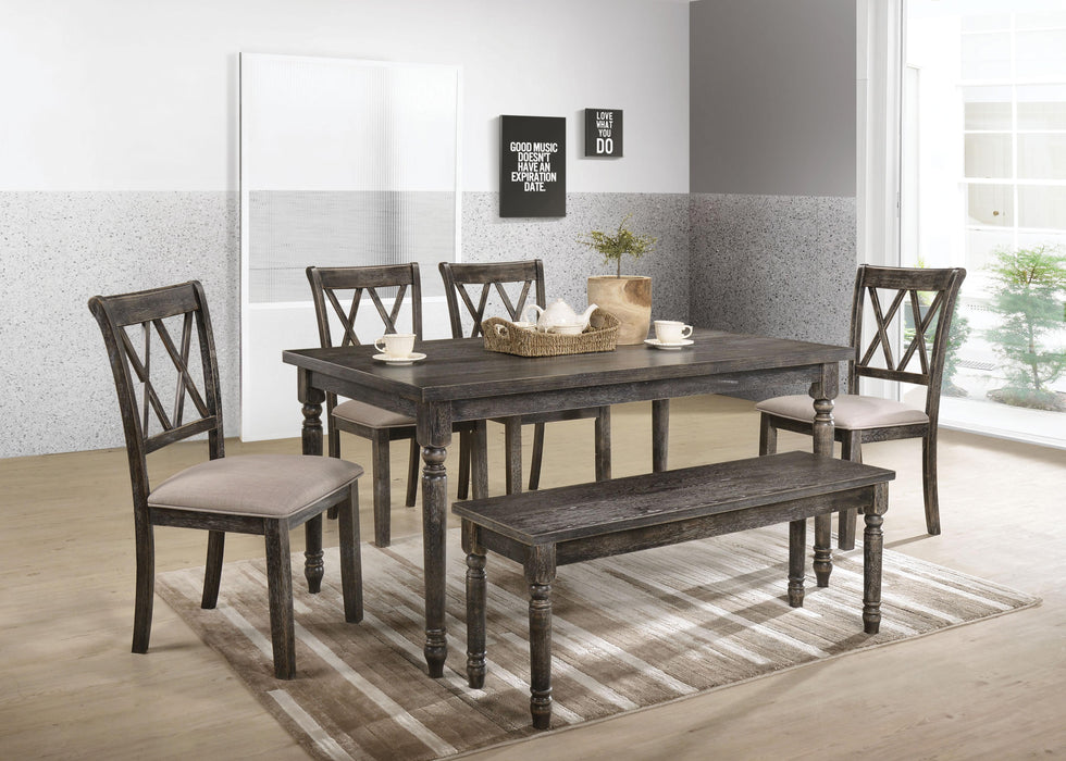 Claudia II Weathered Gray Dining Table - Just Furniture (PA) - Multi Location