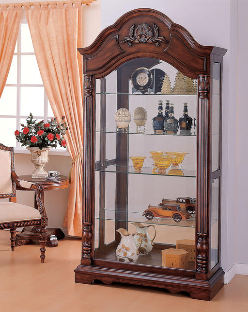 Denton Cherry Curio Cabinet - Just Furniture (PA) - Multi Location