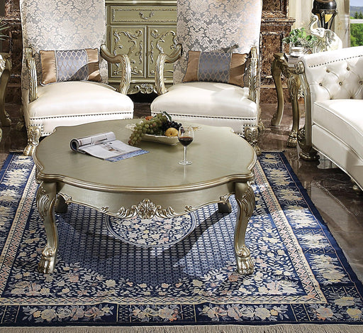 Dresden II Gold Patina & Bone Coffee Table - Just Furniture (PA) - Multi Location