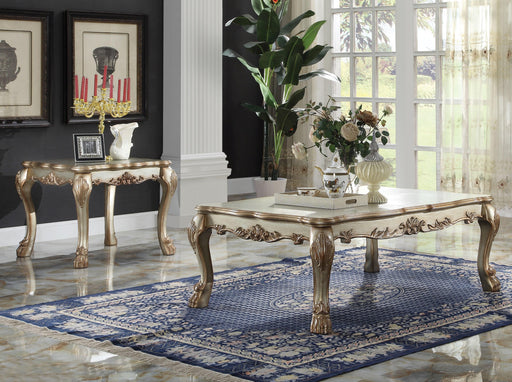 Dresden Gold Patina & Bone Coffee Table - Just Furniture (PA) - Multi Location