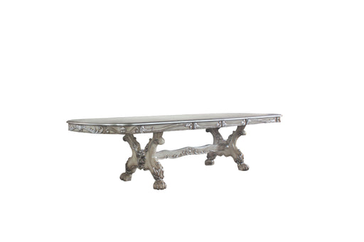 Dresden Vintage Bone White Dining Table (108"L) - Just Furniture (PA) - Multi Location