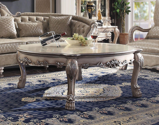 Dresden Vintage Bone White Coffee Table - Just Furniture (PA) - Multi Location