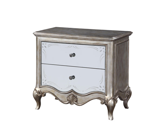 Esteban Antique Champagne Nightstand (2 Drw) - Just Furniture (PA) - Multi Location