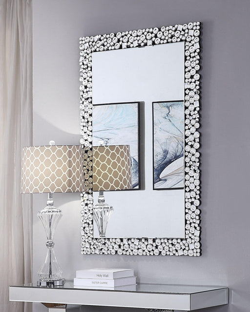 Kachina Mirrored & Faux Gems Wall Decor - Just Furniture (PA) - Multi Location