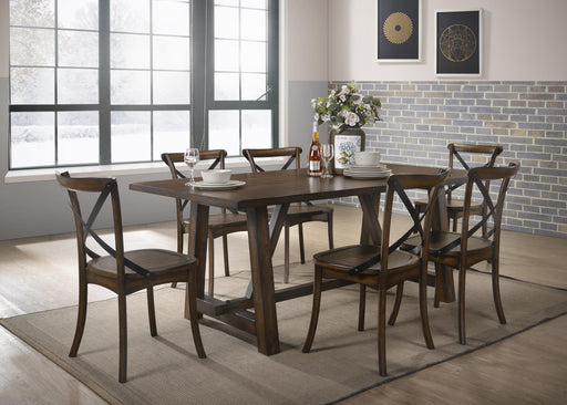 Kaelyn Dark Oak Dining Table - Just Furniture (PA) - Multi Location