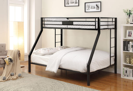 Limbra Sandy Black Bunk Bed (Twin XL/Queen) - Just Furniture (PA) - Multi Location