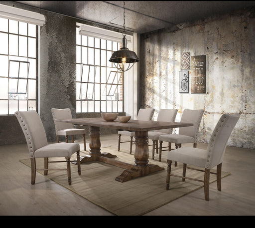 Leventis Weathered Oak Dining Table - Just Furniture (PA) - Multi Location