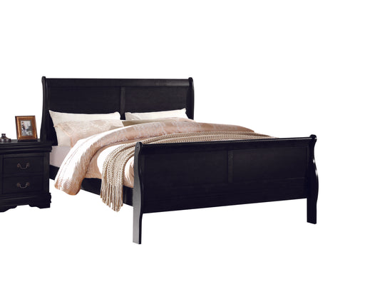 Louis Philippe Black Twin Bed - Just Furniture (PA) - Multi Location