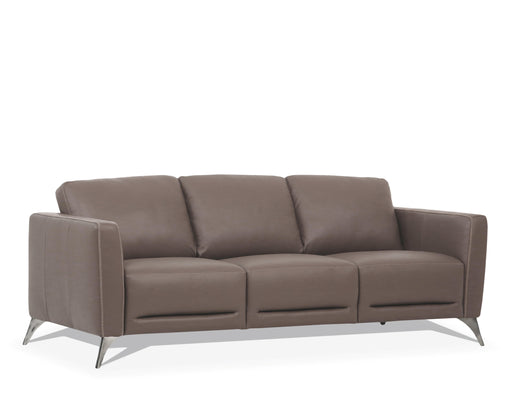 Malaga Taupe Leather Sofa - Just Furniture (PA) - Multi Location