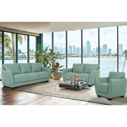 Valeria Watery Leather 3-Piece Living Room Set - Just Furniture (PA) - Multi Location